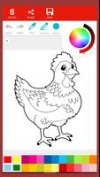 3 Schermata Libro da colorare di pollo