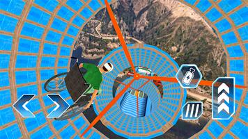 Wheelchair Rush - Stunt Racing captura de pantalla 1
