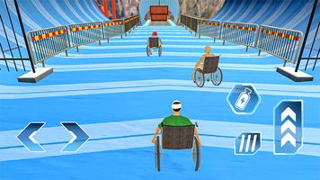 Wheelchair Rush - Stunt Racing captura de pantalla 3