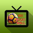 Football TV ícone