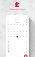 Childcare Night Tracker captura de pantalla 1