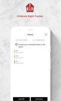 Childcare Night Tracker capture d'écran 2