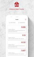 Childcare Night Tracker captura de pantalla 3
