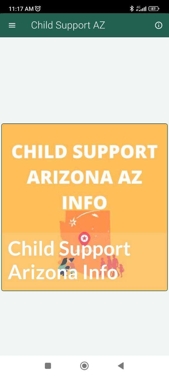 how much is child support in az