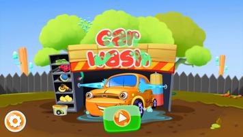Funny Car Wash Games - Vehicles Salon पोस्टर