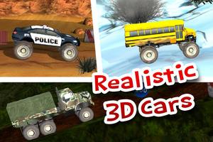 MONSTER TRUCK RACE GAME FREE - STUNT CAR RACING पोस्टर