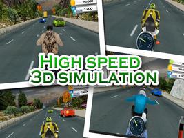 STREET BIKE RACING FREE - 3D H syot layar 1