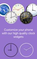 Nougat Clock for Android ポスター