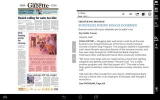 Chillicothe Gazette screenshot 3