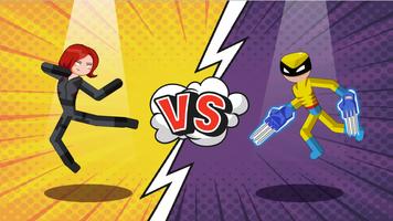 Stickman Fight Supreme Hero تصوير الشاشة 1