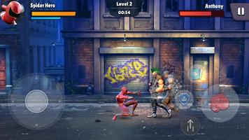 Spider Hero - Gangster Fight capture d'écran 3
