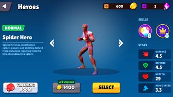 Spider Hero - Gangster Fight تصوير الشاشة 1