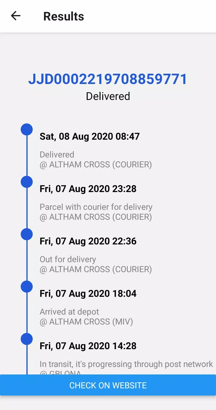 Is delivery 意思 parcel out for Poslaju Parcel