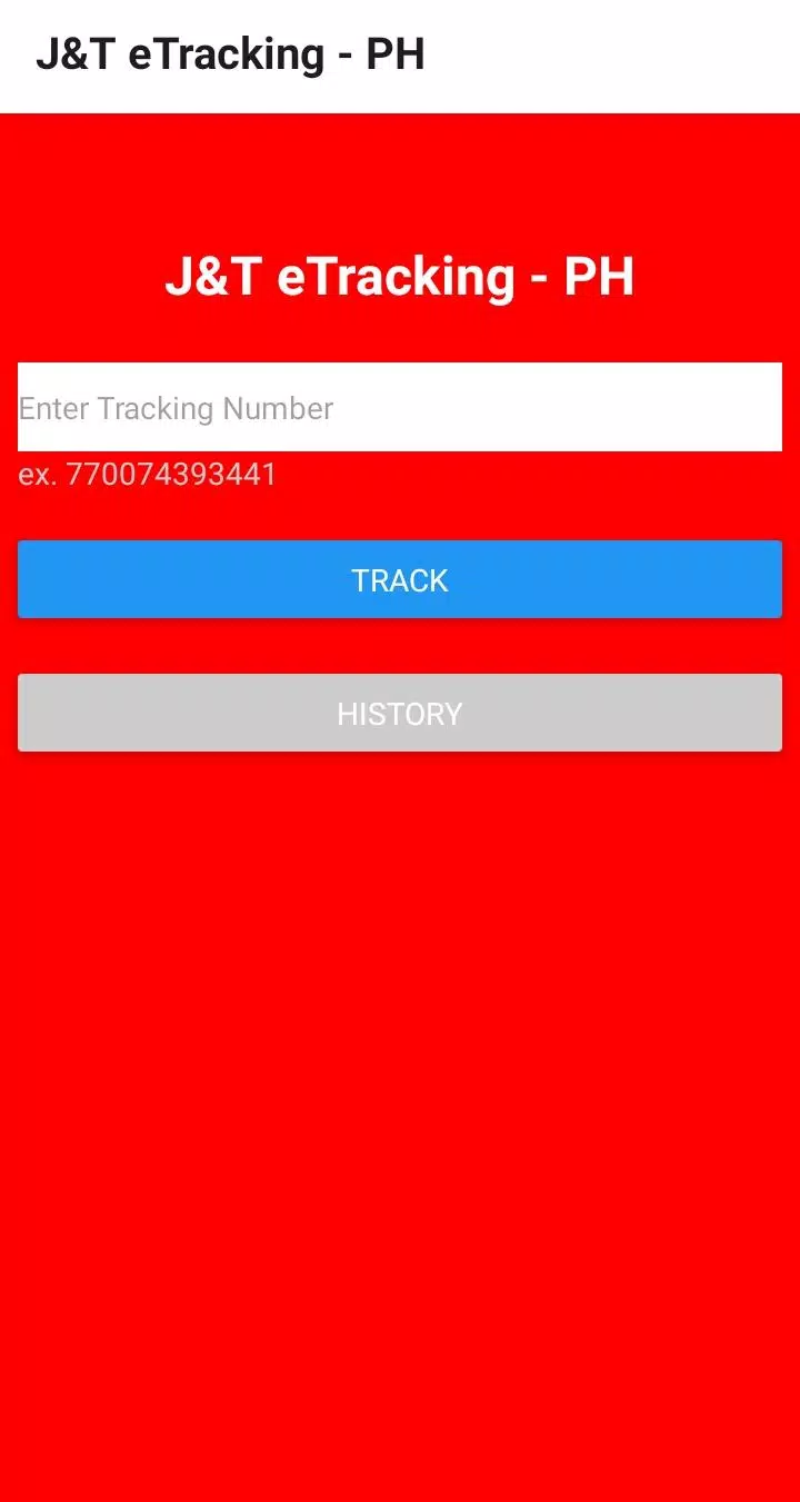 J&t tracking number