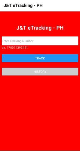 J&T eTracking - Philippines for Android - APK Download