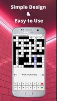 Crossword Game Puzzle 2020 Offline (500+ puzzle) Affiche