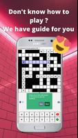 Crossword Game Puzzle 2020 Offline (500+ puzzle) capture d'écran 2