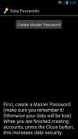 Easy Passwords poster