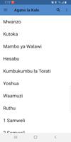 Biblia Takatifu Swahili Bible โปสเตอร์