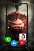 Choo Choo Hungry Pig Fake Call الملصق