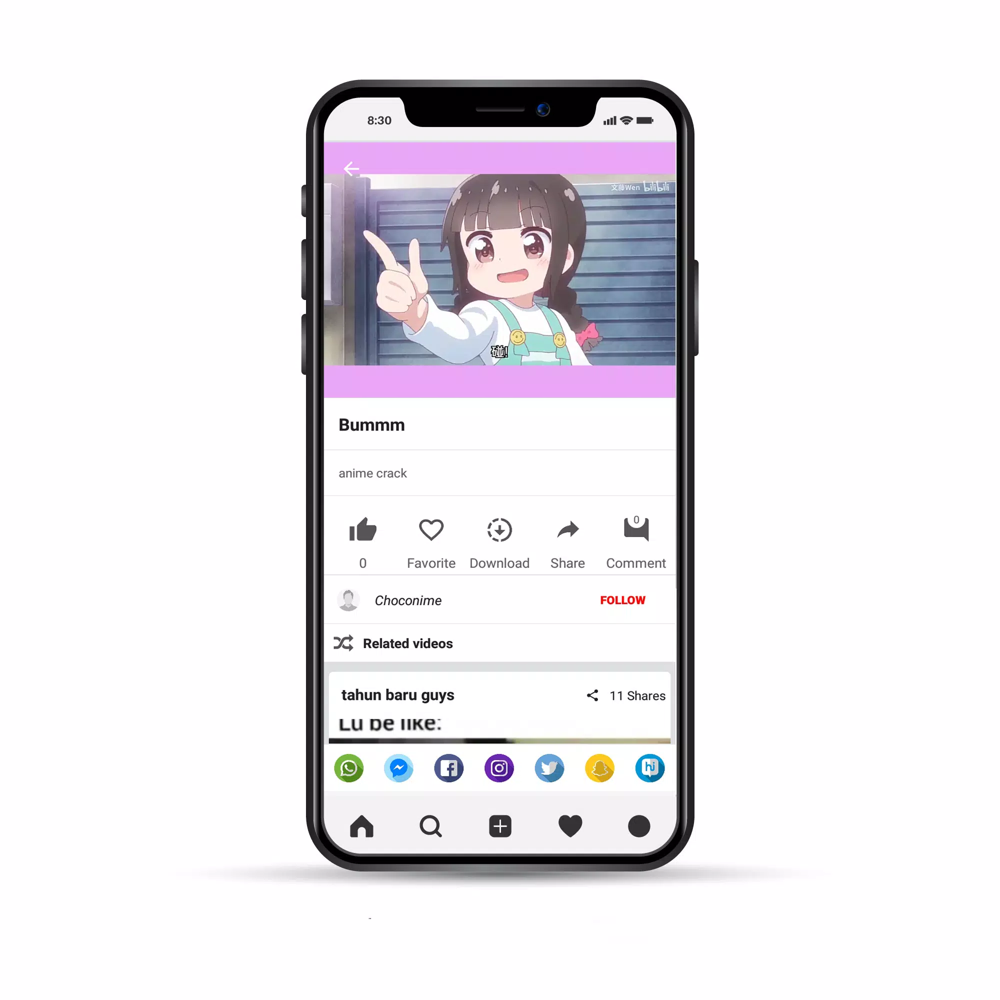 Anime Status Video Wa Lucu anime crack APK pour Android Télécharger