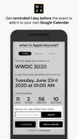 2 Schermata when is Apple keynote? - Apple Events Alert & News