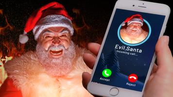 Evil Santa Call Plakat