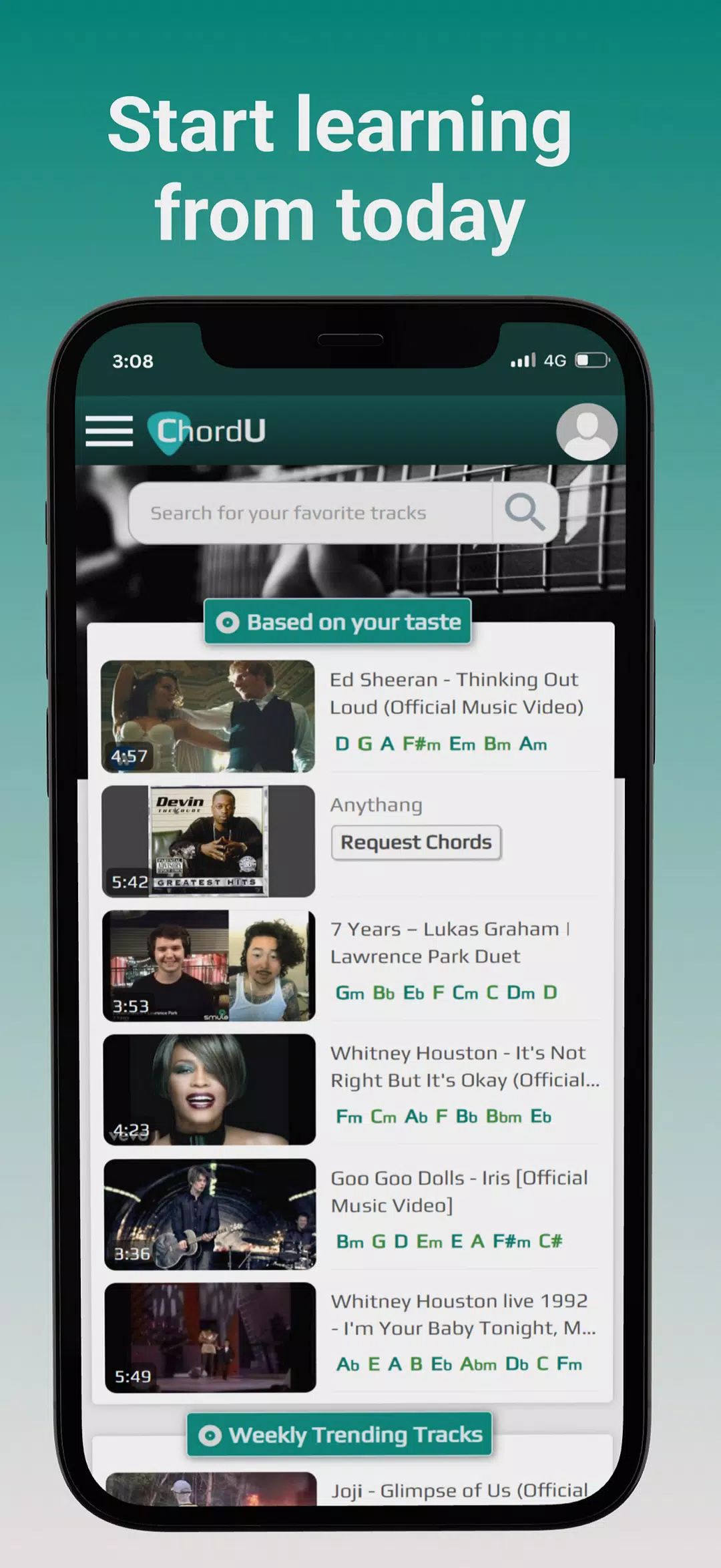 ChordU - get chords & notes – Apps no Google Play