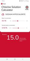 Chlorine Solution Calculator capture d'écran 2