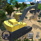 City Construction Excavator Driving Simulator 2019 icône