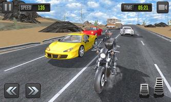 Street Rider 3D - Traffic City Motor Racing Affiche