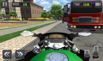 Street Rider 3D - Traffic City Motor Racing capture d'écran 1