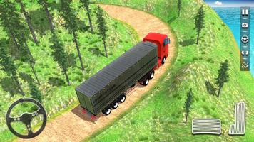 Hill cargo truck driving games capture d'écran 2
