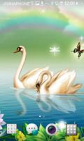 Swan Live Wallpaper HD 4K Cool Affiche