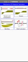 Mechanics of material calculat Affiche