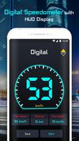 Digital GPS HUD Speedometer &  Affiche