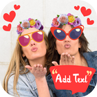 Social Selfie Editor : Edit & Add Text on Photo icône