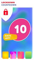 Lock down Countdown Widget - Days Left screenshot 1
