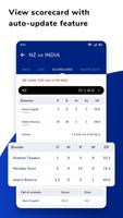 Live Cricket Score ảnh chụp màn hình 3