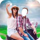ikon Girlfriend Photo Editor - Selfie with Girlfriend