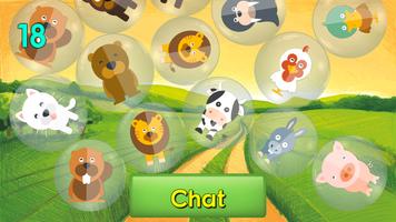 Zoo Bubble Pop Affiche