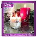 how to decorate a candle with ribbon APK