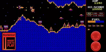 Scrambler: Retro Klassisches 80er-Arcade-Spiel