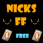 Nicks Hacker para Free Fires icône