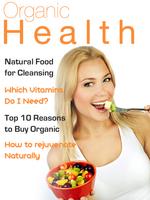 Organic Health Magazine Affiche