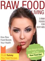 Raw Food Living Magazine Affiche