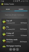 Work Time Off Log 截图 1