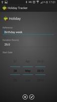 Work Time Off Log 截图 3