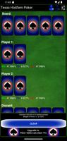 Poker Odds Calculator capture d'écran 1