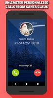 Live Santa Claus Call & Chat Simulator -Call Santa Cartaz